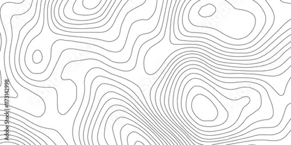 Obraz Background of topographic line contour map,Vintage outdoors style. World map Template,Luxury black abstract line art,web, geographic grid map vector illustration.vector geographic contour mounted map,
