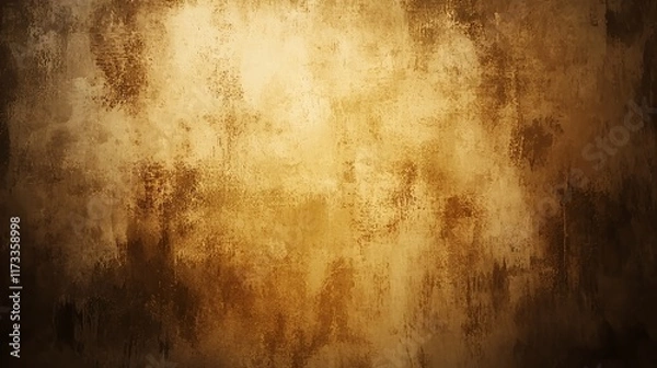 Obraz Abstract Gold Brown Textured Wall Background