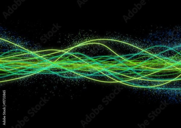 Obraz fala światła