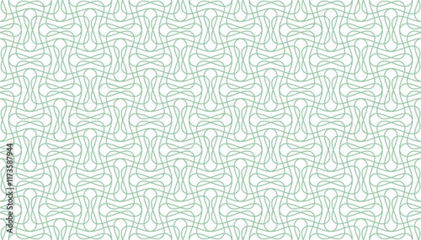 Fototapeta Vector graphic of watermark banknote pattern. Vector certificate texture. Perfect for certificate, banknote, money design, currency, gift voucher etc.
