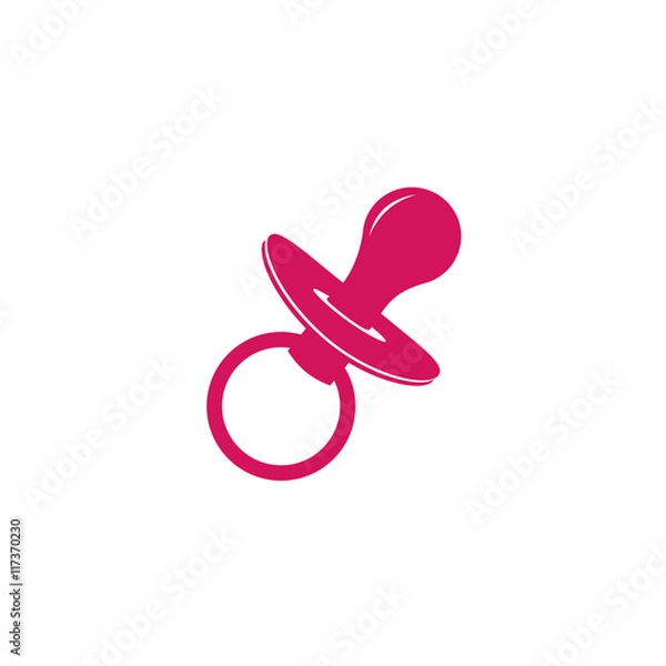 Fototapeta Pacifier Icon.