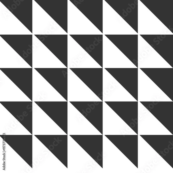 Obraz Vector EPS Black isometric shape graphic element