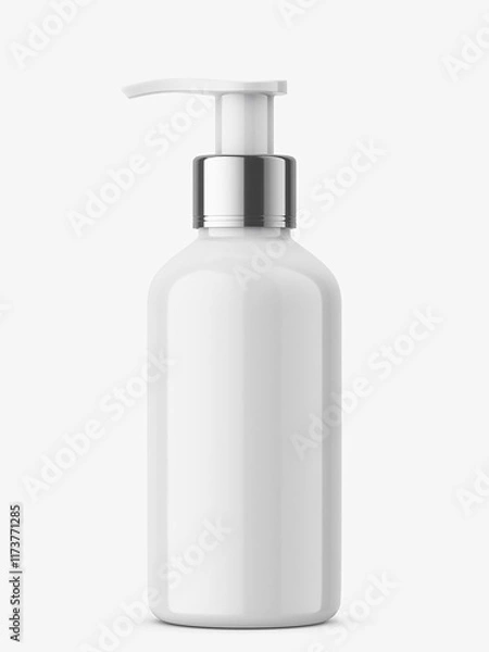 Fototapeta pump bottle image