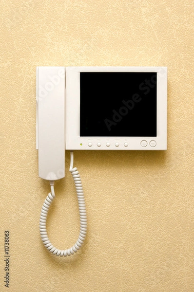 Fototapeta video intercom equipment