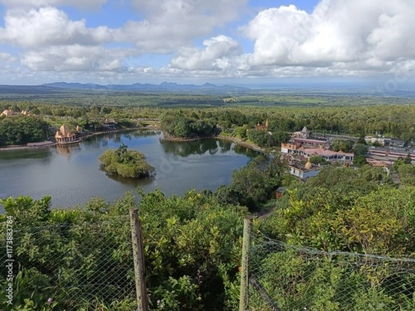 Fototapeta Ile Maurice - Temples