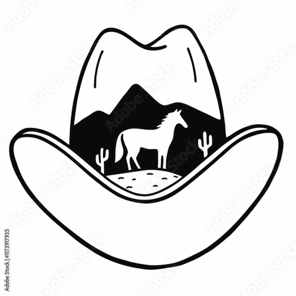 Fototapeta horse and rider