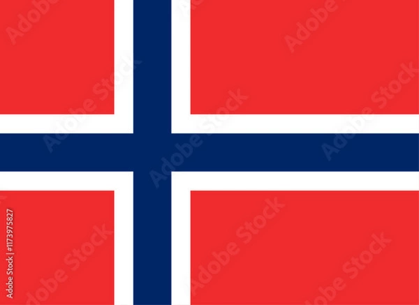 Fototapeta Norway flag