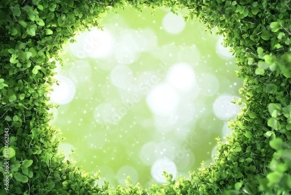 Obraz Urban green spaces smart cities merging nature in lush environments promoting sustainable living