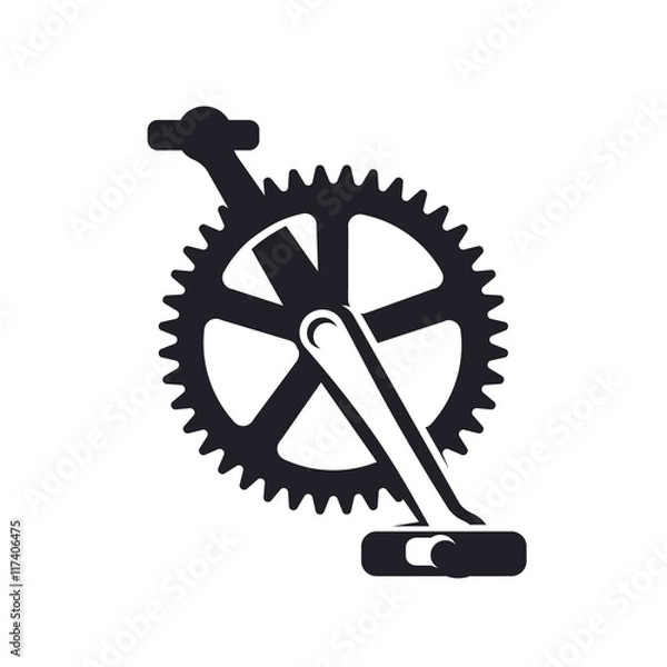 Fototapeta bicycle sprocket
