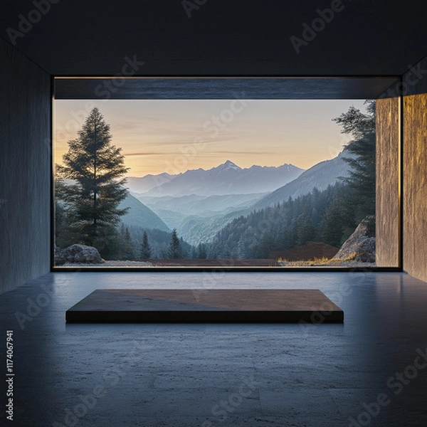 Fototapeta Multi-Section Landscape Portal with Slide-Across Function