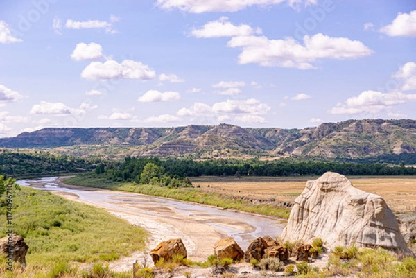 Obraz South Unit Scenic Drive