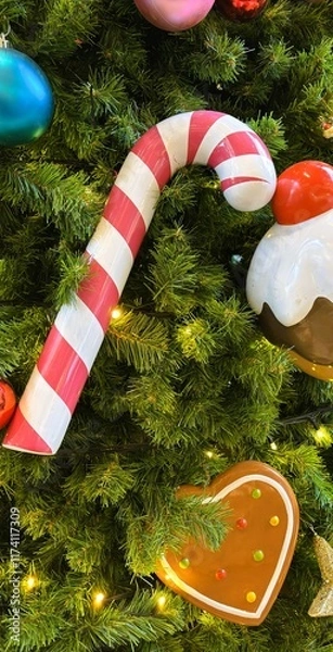 Obraz Christmas Tree Ornaments Decoration