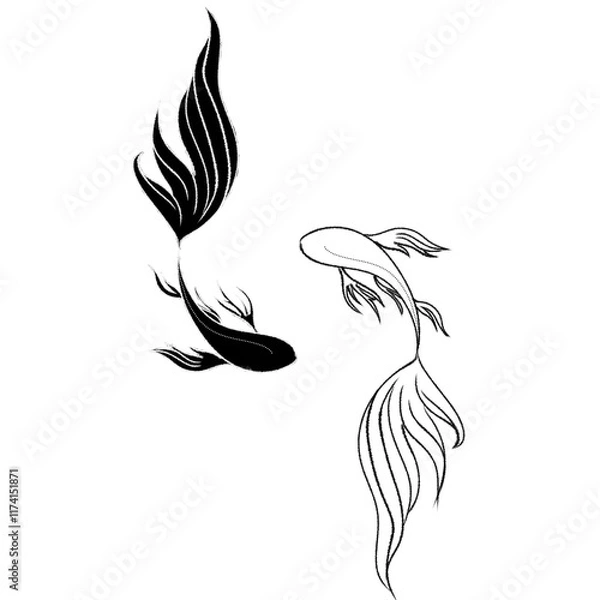 Obraz black and white flower