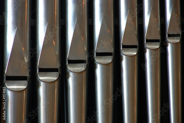 Fototapeta orgelpfeifen