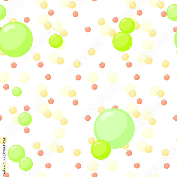 Obraz Seamless structure bubbles