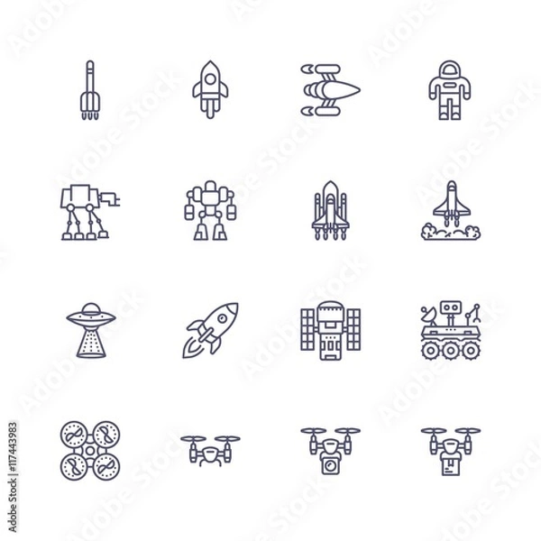 Obraz Transport icons
