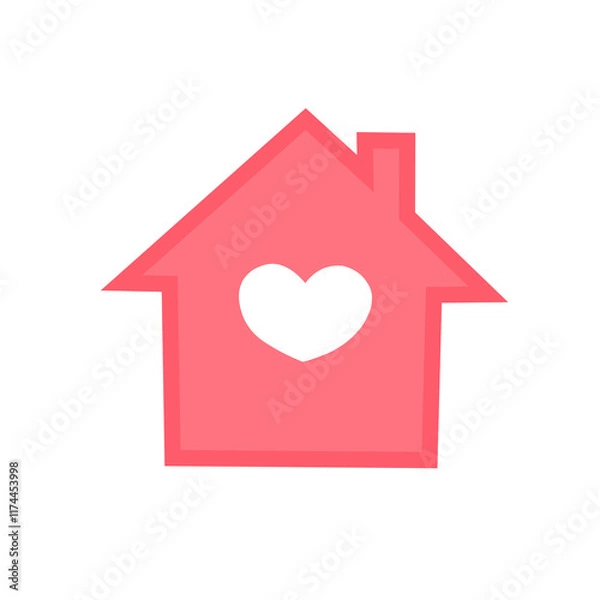 Obraz house with heart