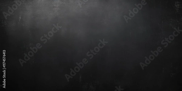 Fototapeta Completely black image representing darkness, void, or absence of light, backgroound wallpaper, banner design
