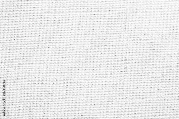 Obraz Białe płótno tekstury.