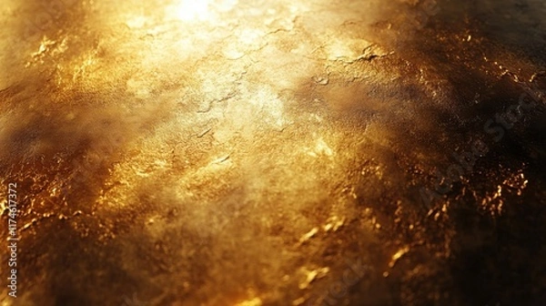 Fototapeta Golden textured background perfect for luxurious projects.