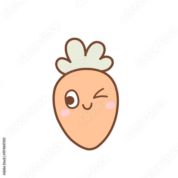 Obraz Cute carrot