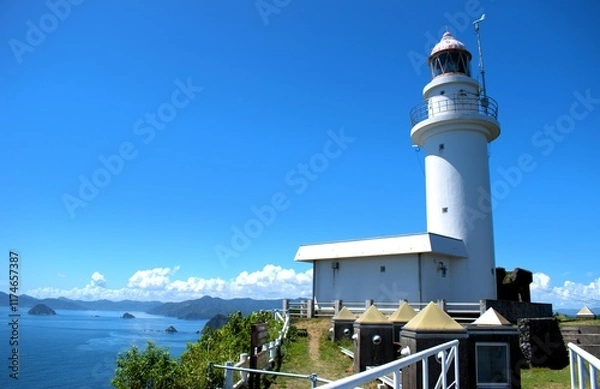 Obraz 大分県佐伯市　鶴御崎灯台