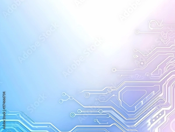 Obraz Abstract Circuit Board Background Illustration