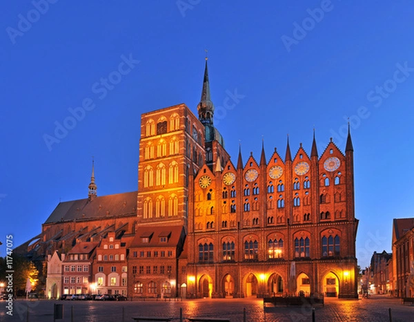 Obraz Stralsund, Rathaus