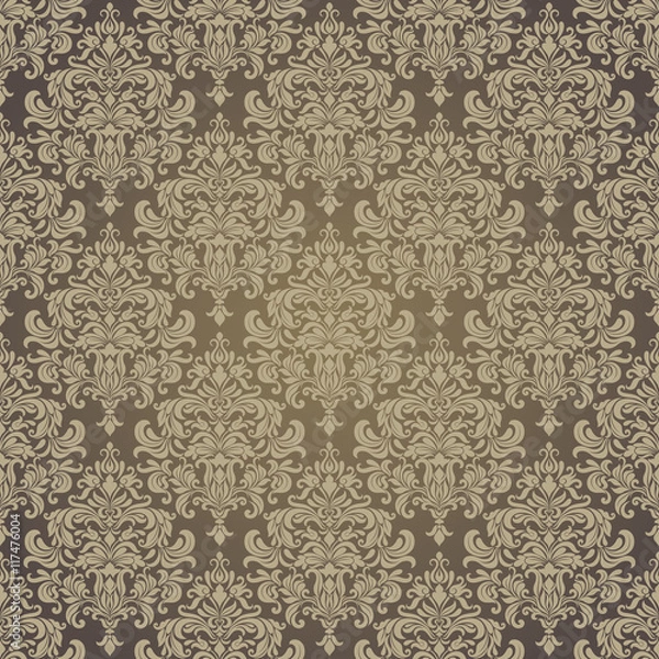 Obraz Seamless background in retro style