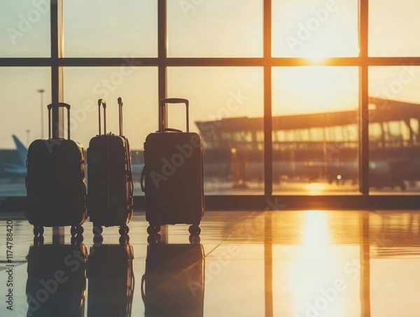 Obraz waiting for the flight