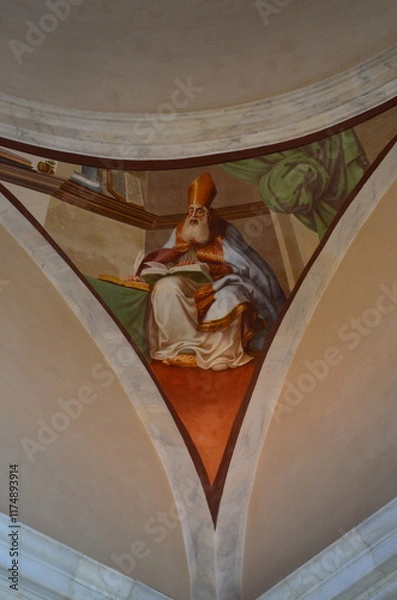 Obraz Pisa, Italy 04.27.2018: The Camposanto Monumentale, the ancient cemetery and mausoleum in the Square of Miracles in the Tuscan city of Pisa