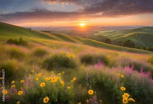 Obraz flower land