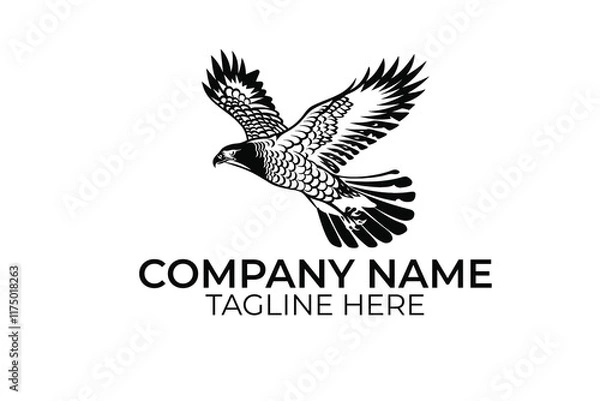 Fototapeta eagle symbol vector