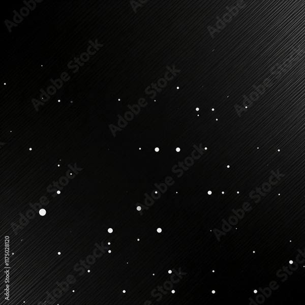 Fototapeta A minimalist black-and-white background with simple geometric patterns or white dots on a black base.