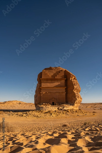 Obraz Hegra, Saudi Arabia (Mada'in Salih, Qaṣr al-Farīd)