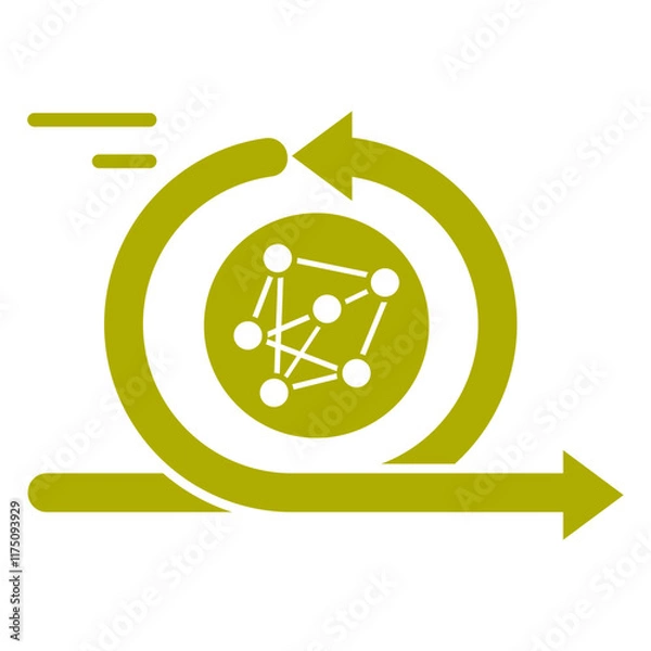 Fototapeta Machine learning Topic