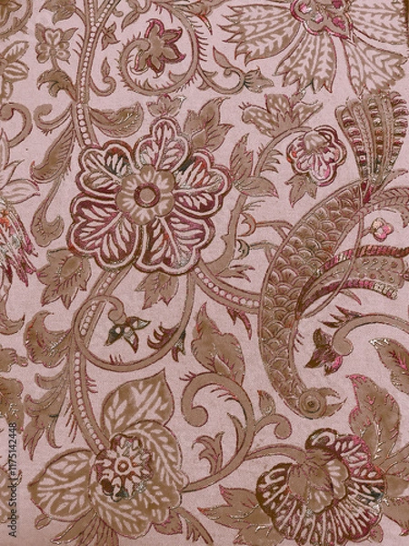 Fototapeta Elegant Nature-Inspired Pattern with Trendy Colors