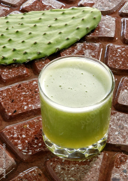 Obraz Bebida de nopal. México