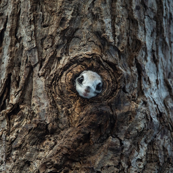 Obraz 巣穴モモンガ