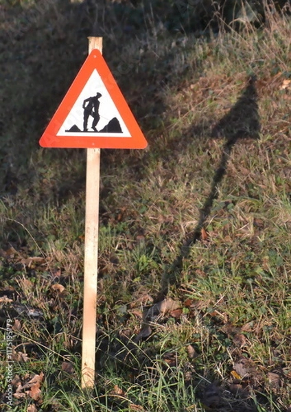 Obraz Attention travaux