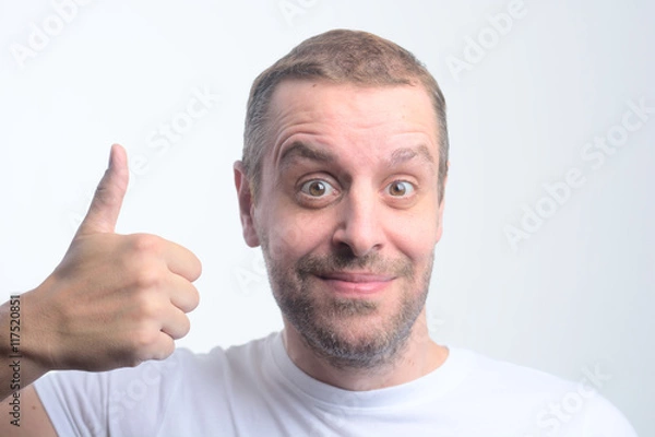 Obraz mann freudig,erfolgreich