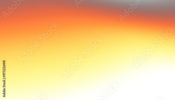 Obraz Grain gradient film burn orange light overlay. Transparent noise background