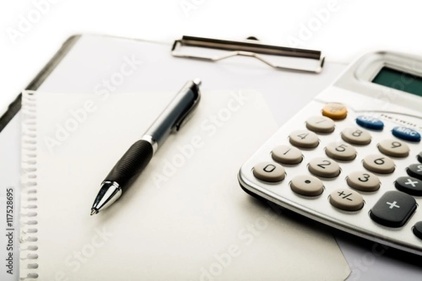 Fototapeta Accounting ledger.