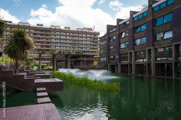 Fototapeta Brutalist architecture, Barbican