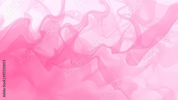 Obraz pink background AI
