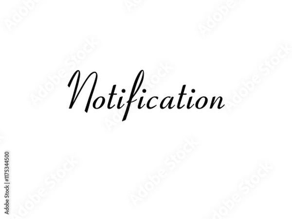 Obraz Notification