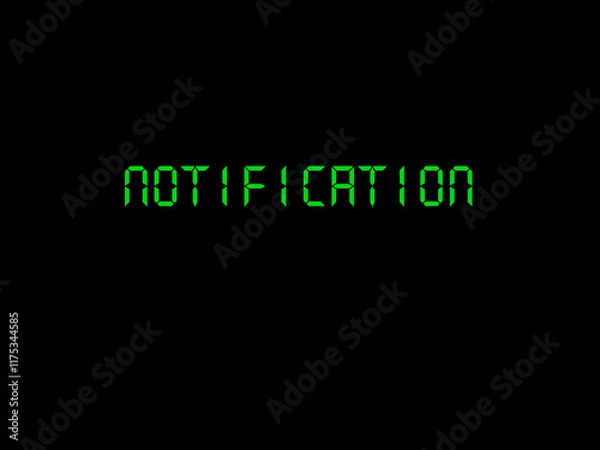 Obraz Notification