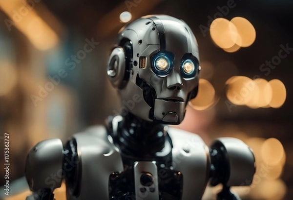 Fototapeta robot man.png android