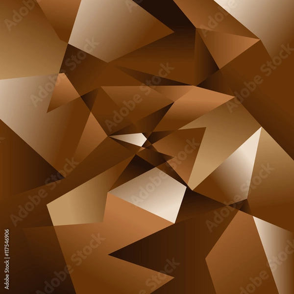 Fototapeta Polygon background. Abstract texture