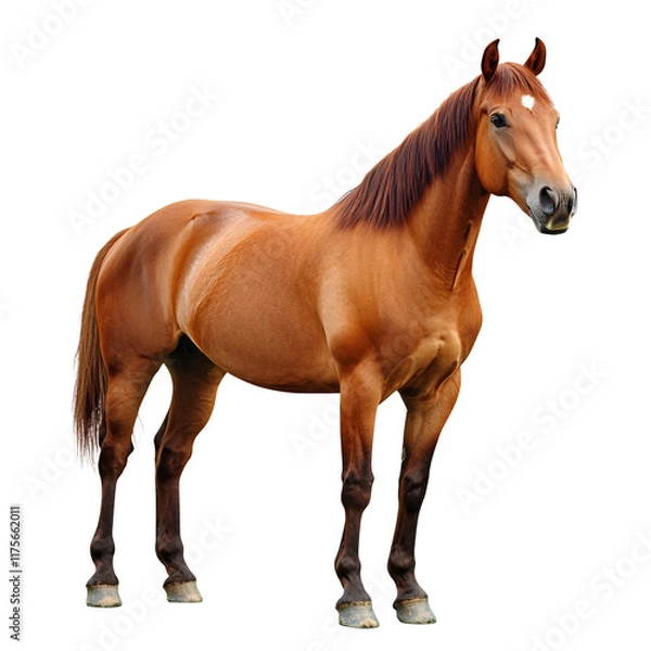 Obraz Horse isolated on transparent background